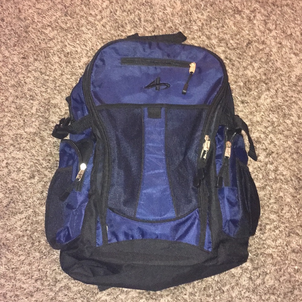 Athletech Unisex Navy Backpack